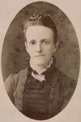 Джейн Сазерленд на фотографии 1885 года