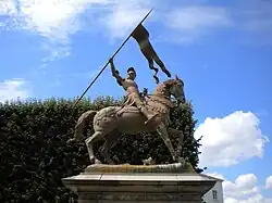Памятник Жанне д'Арк. Нант