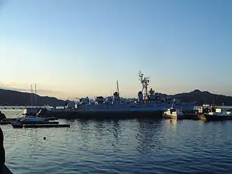 «Харукадзэ» в морской академии Этадзима в 2000 году