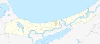 Яундубулты на карте Юрмалы