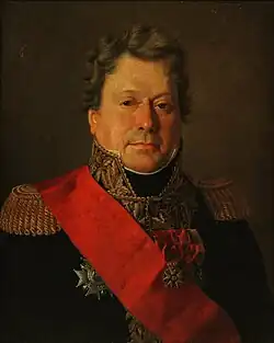 Портрет генерала работы Александра-Жана Дюбуа-Драоне, 1816 год