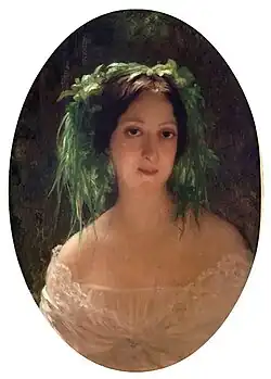 Портрет Жанны Арно-Плесси.