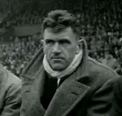 Мерманс на матче Нидерланды—Бельгия, 3 апреля 1955 года