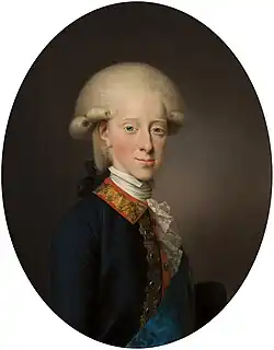 Фредерик VI, король Дании. 1784. Холст, масло. Королевская коллекция, Великобритания