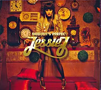 Обложка сингла Jessie J «Nobody’s Perfect» (2011)