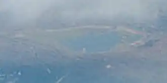 Аэрофотосъёмка озера в декабре 2014 года