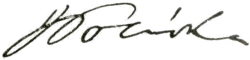 Изображение автографа
