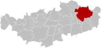 Жодонь на карте