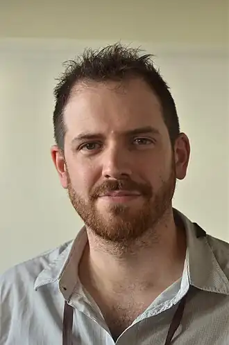 Джо Аберкромби на конгрессе Swecon, октябрь 2012 года