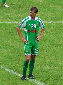 Гриффитс в составе «Бэйцзин Гоань» в 2009 году