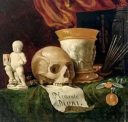 Vanitas (Бренность). Между 1680 и 1690. Холст, масло. Частное собрание