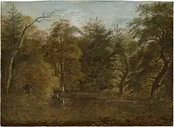 Лесной пруд.