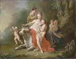 Похищение Европы. 1750-е. Холст, масло. Частное собрание