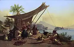 Итальянская жанровая сцена