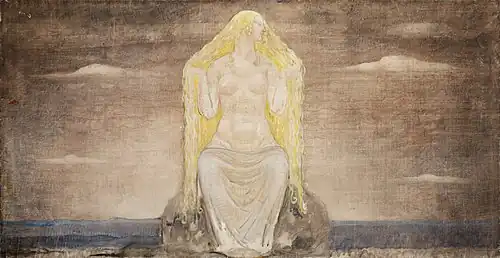 Фрейя (1905), картина Йона Бауэра (1882—1918)