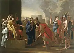 Дж. Смайберт. Великодушие Сципиона. Около 1726Холст, масло. 116,2 × 159 смХудожественный музей Боудин-колледжа, Брансуик, Мэн