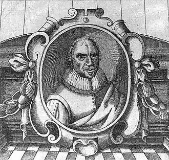 Гравюра с портрета Джона Тейлора работы
Томаса Коксона (фрагмент фронтисписа с издания 1630 г.)