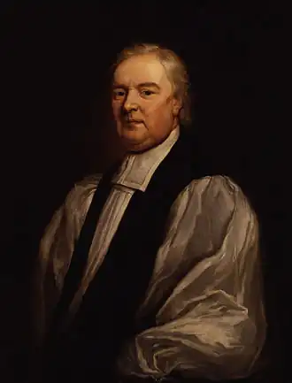 Портрет Джона Тиллотсона кисти Готфрида Кнеллера (Национальная портретная галерея, Лондон).