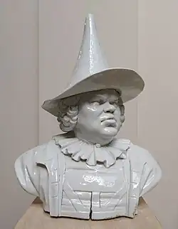 Бюст придворного шута Йозефа Фрёлиха. 1730