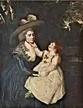 Джошуа Рейнольдс . «Миссиз Сеафорт с ребенком», 1787 год