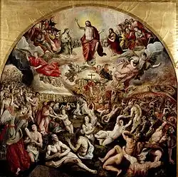 Страшный суд. 1570. Дерево, масло. Музей изящных искусств Севильи