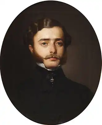 Портрет Х. Ромеа-и-Янгуаса кисти худ. Федерико Мадрасо