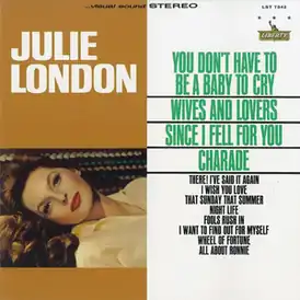 Обложка альбома Джули Лондон «Julie London» (1964)