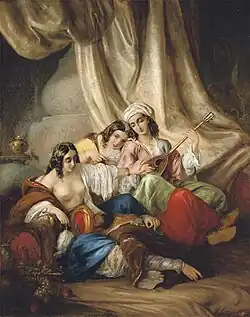 Музицирование в гареме