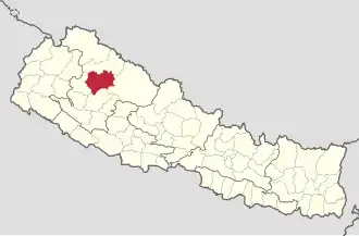 Джумла на карте