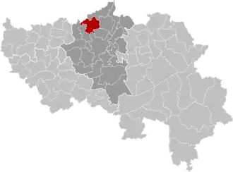 Расположение муниципалитета на карте провинции
