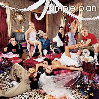 Обложка альбома группы «Simple Plan» «No Pads, No Helmets... Just Balls» (2002)