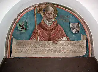 Изображение Бруно Великого в соборе Святого Андрея в Кёльне