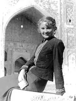 К. Тутеволь,  Самарканд, 1942 г.