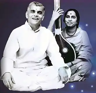 Нараянасвами с женой