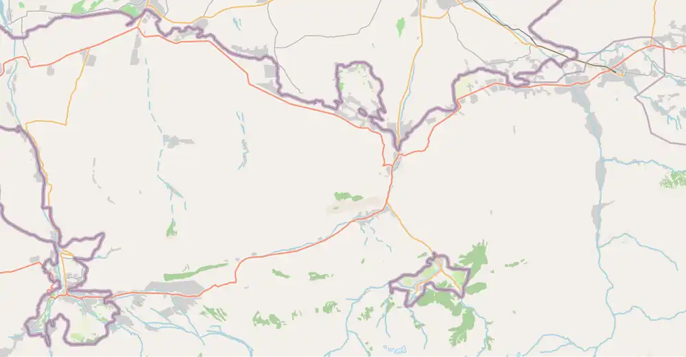 Тегирмеч на карте