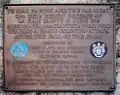 Мемориальная доска в честь майора Беринга и полковника фон Омптеды