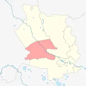 Муниципальное образование Мазское (упразднено) на карте