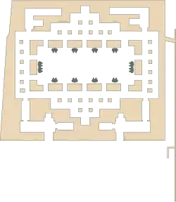 Схема Храма Сфинкса