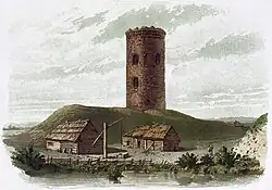 «Белорусское местечко  Каменец»Неизвестный художник, 1-я половина XIX века