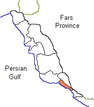 Кенган на карте