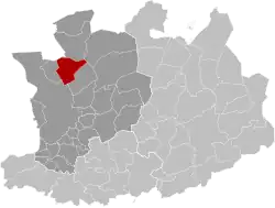 Расположение муниципалитета на карте провинции