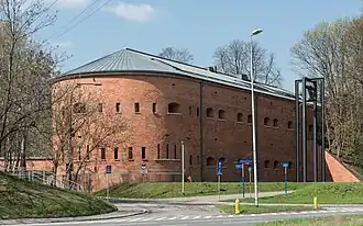 Варшавская цитадель: Капонир первого бастиона.