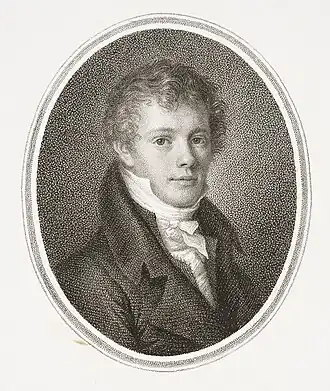 Портрет 1822 года. Карл Август Зенфф