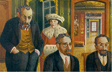 Тайное совещание. Нахамкис (Стеклов).