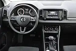 Интерьер Škoda Karoq