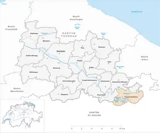 Хауптвиль-Готтсхаус на карте