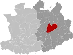 Расположение муниципалитета на карте провинции