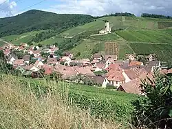 Вид на замок