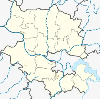 Гарлява на карте