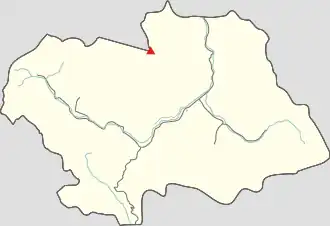 Земо-Окрокана на карте